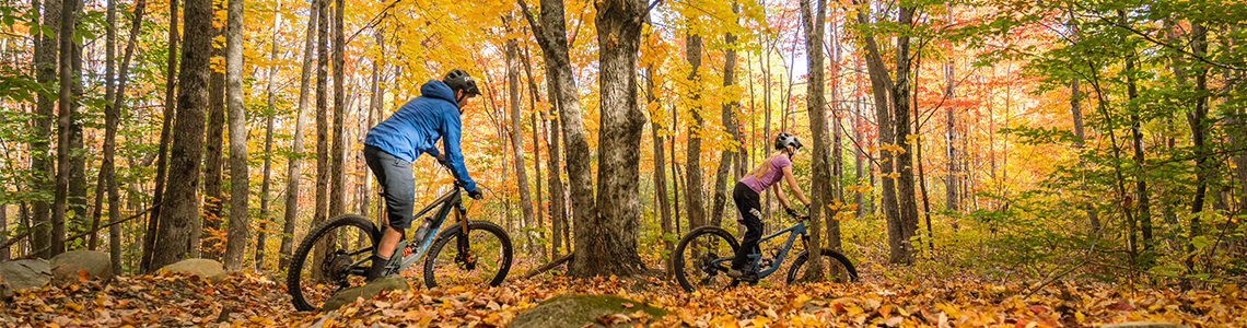 biking
