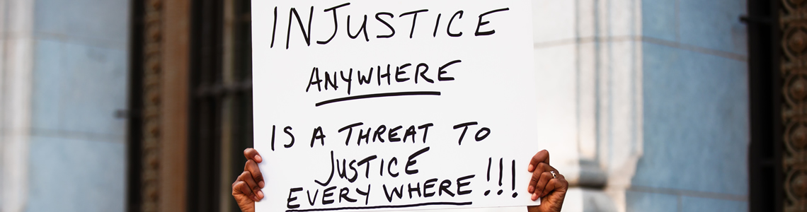 Injustice anywhere is a threat to justice everywhere