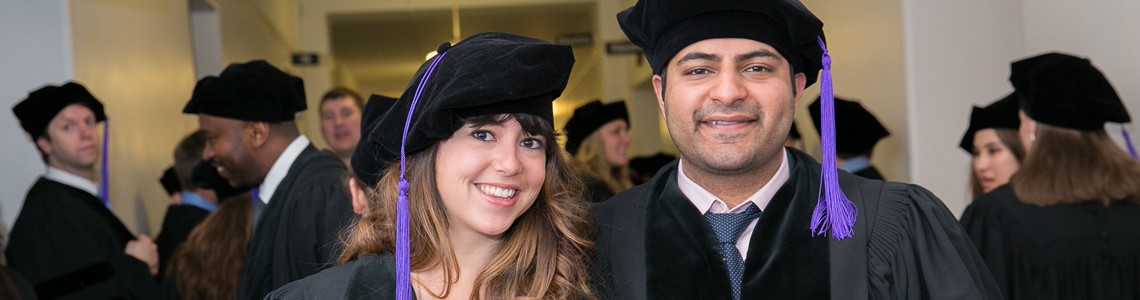 Maine Law students at graduation.