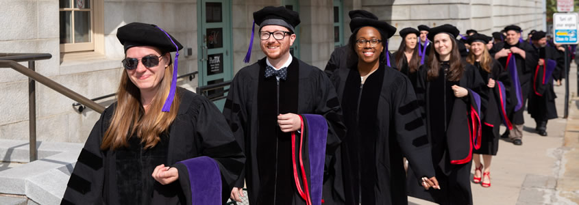 Seventy-six students earn J.D. degrees at Maine Law Graduation
