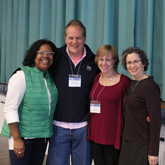 Maine Law presents Distinguished Service Awards to Patrick Scully ’84 and Elizabeth Stout ’90 during Reunion Weekend