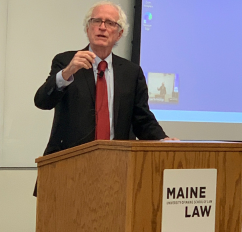 Former Maine Attorney General delivers Constitution Day Lecture: “Later is right now, and you are the decision-makers”