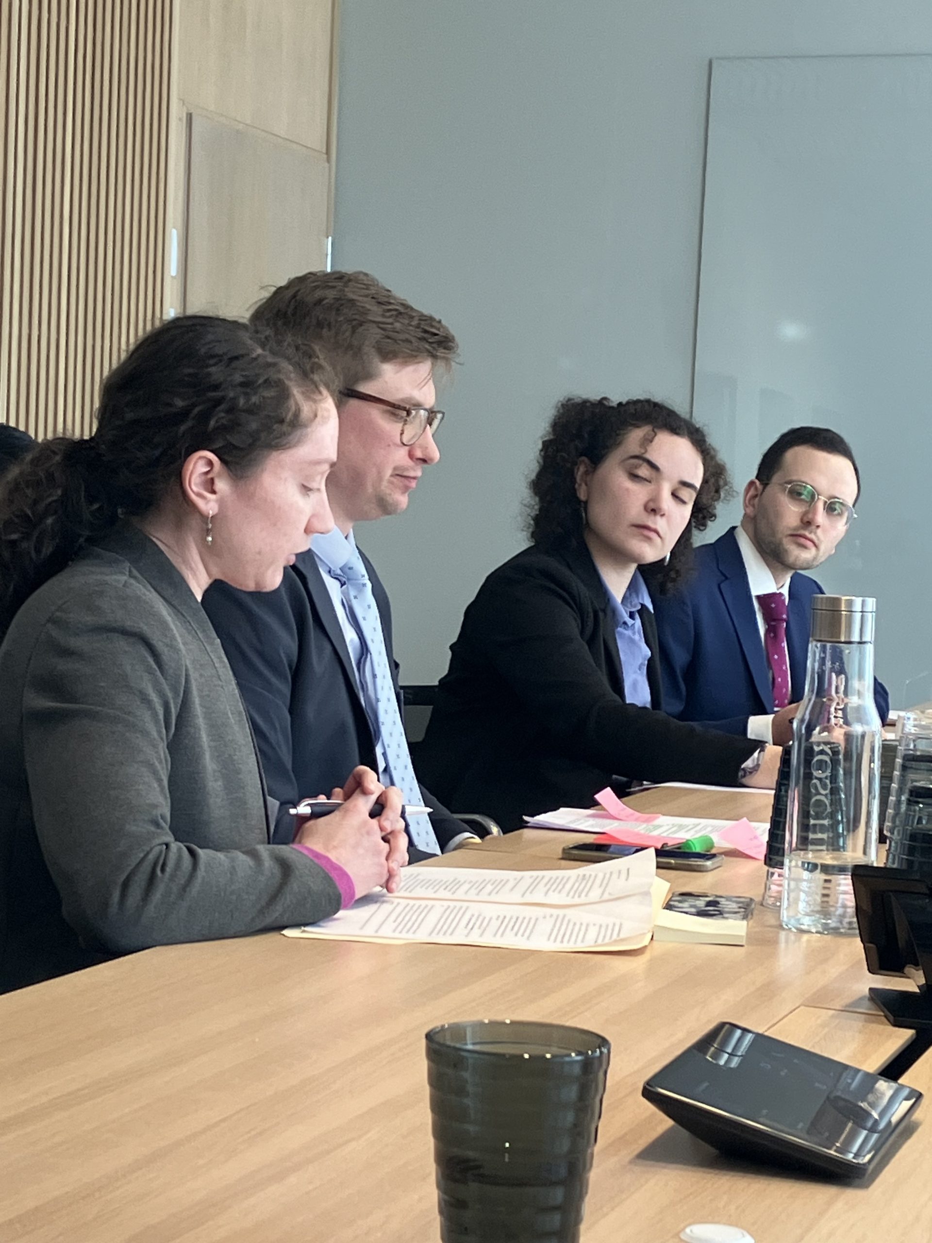 Maine Law team takes home best brief in international Moot Court competition