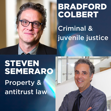 Maine Law welcomes two distinguished visiting faculty members for spring semester
